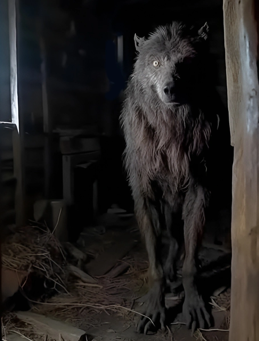 werewolf in the dark
